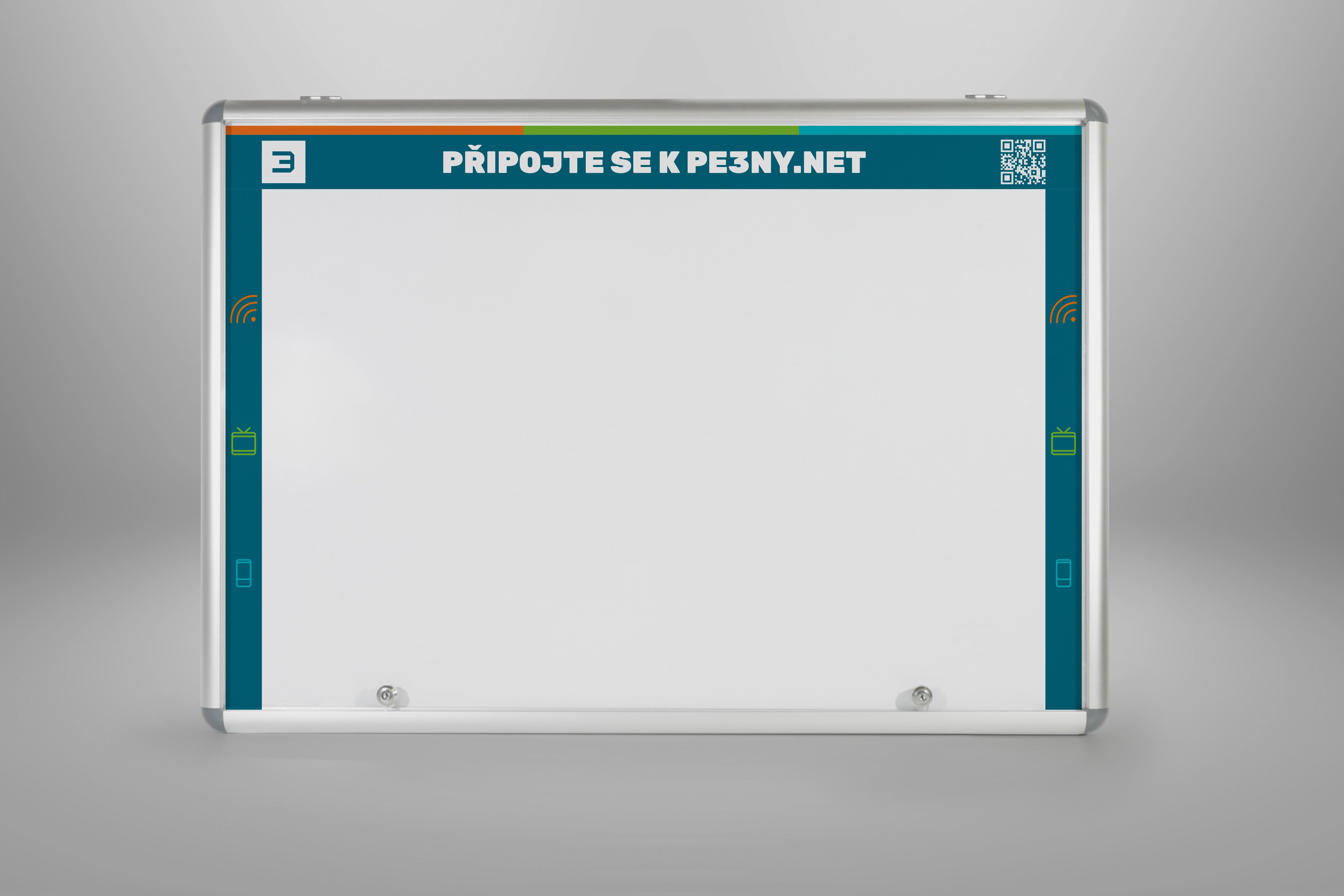 Magnetická nástěnka horizontální