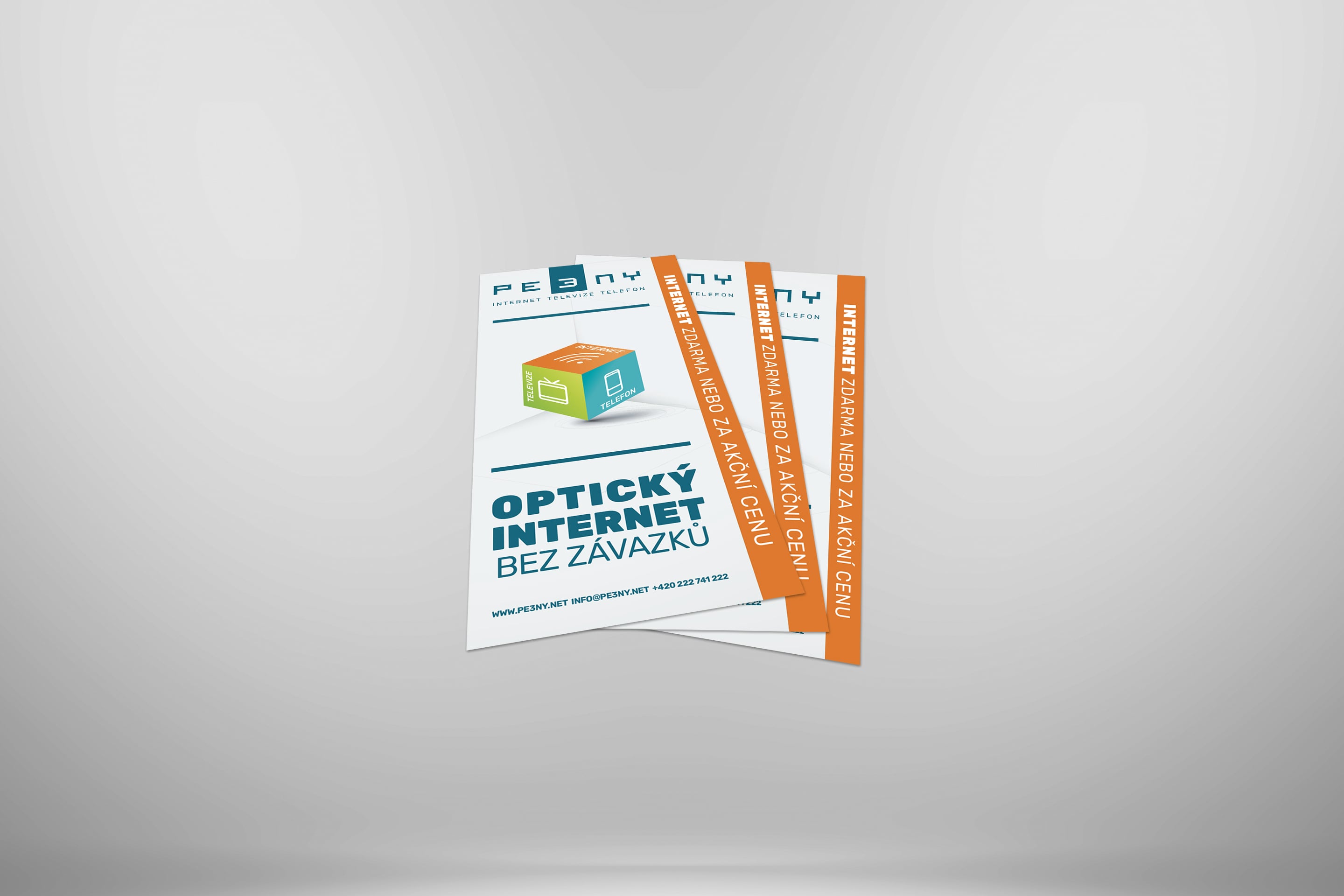 Leták s nabídkou služeb OPTI