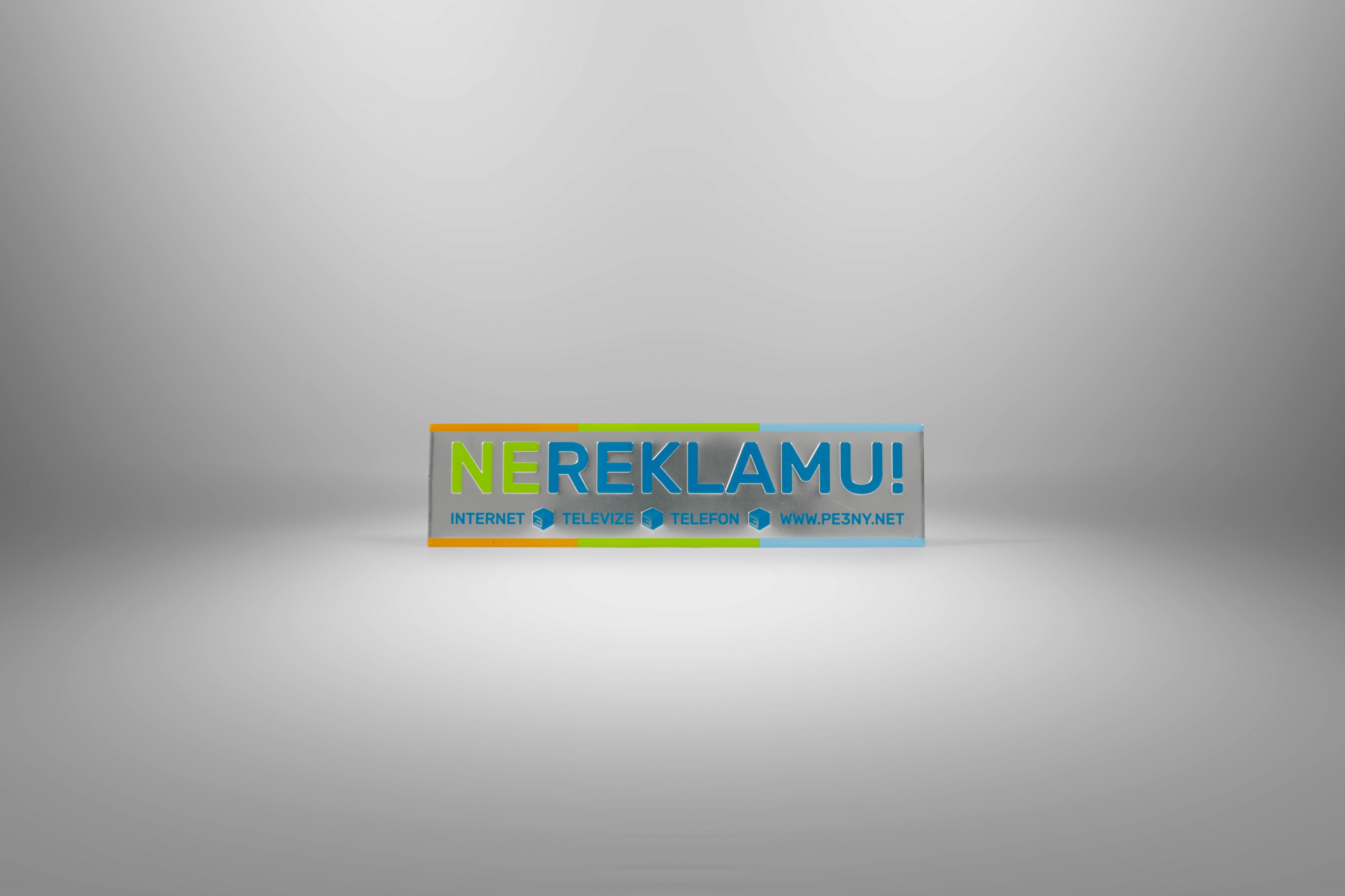 3D samolepka NE REKLAMU!